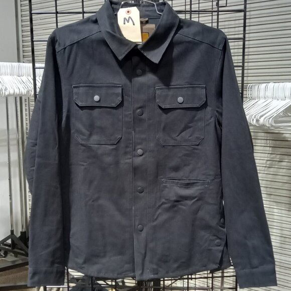 Concealed Carry Flannel Lined Canvas Shirt Jacket - Black | Medium - Picture 2 of 11